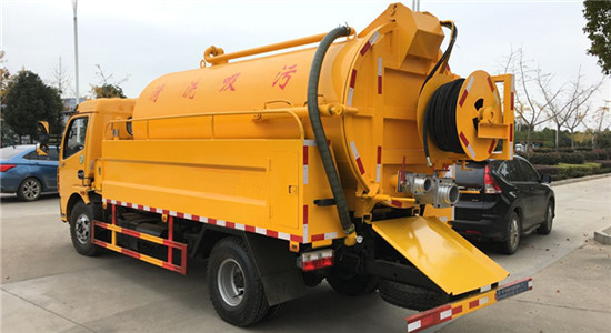 東風(fēng)清洗吸污車︱8噸清洗吸污車圖片