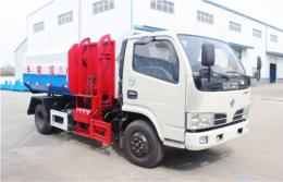東風(fēng)多利卡掛桶式垃圾車︱5噸掛桶式垃圾車