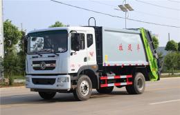 東風(fēng)D9壓縮式垃圾車︱10噸壓縮式垃圾車