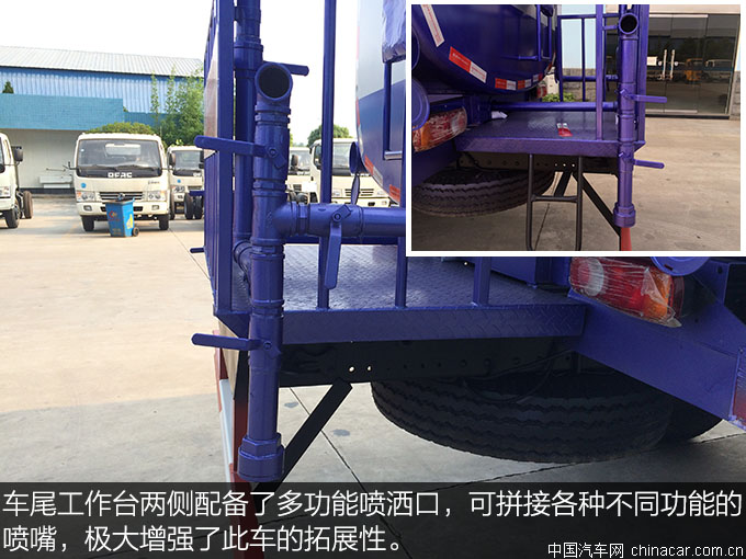 城市綠化好助手 東風(fēng)153綠化噴灑車(chē)評(píng)測(cè) 上裝篇 專(zhuān)用車(chē)