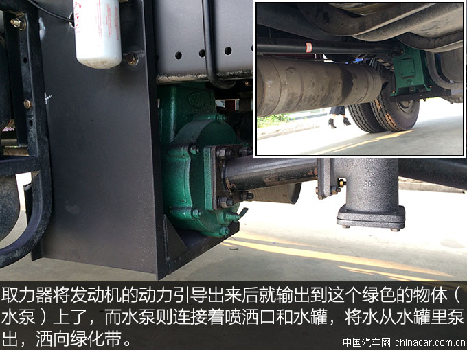 城市綠化好助手 東風(fēng)153綠化噴灑車(chē)評(píng)測(cè) 上裝篇 專(zhuān)用車(chē)